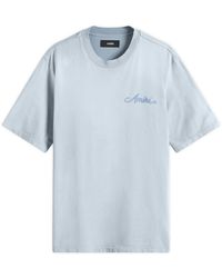 Tシャツ・カットソー AMIRI Bleach Bandana Patch Tee Amiri Bandana Bleach Logo T Shirt – Luxfashionsource
