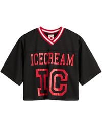 ICECREAM - Cropped Football Jersey - Lyst