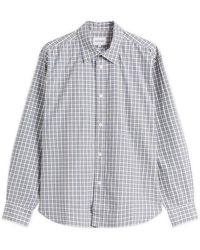 Norse Projects - Falster Fine Check Oversized Shirt - Lyst