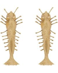ALÉMAIS - Alémais Banana House Lobster Earrings - Lyst