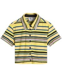 adidas - Towel Button-Up Tee - Lyst