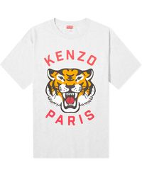 KENZO - Lucky Tiger Oversized T-Shirt - Lyst