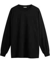 AURALEE - Luster Plaiting L/S Tee - Lyst