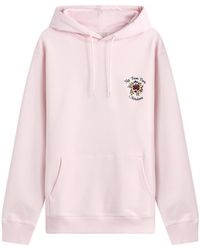 Drole de Monsieur - Rose Slogan Hoodie - Lyst