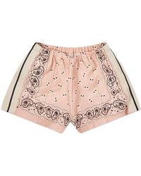 Palm Angels - Paisley Track Shorts - Lyst