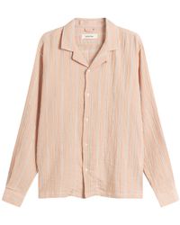 Kestin - Seersucker Tain Shirt - Lyst