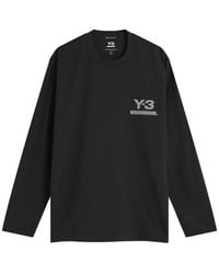 Y-3 - X Nbhd Logo Long Sleeve T-Shirt - Lyst