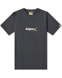 A Bathing Ape - Archive Bape Camo Box Logo T-Shirt - Lyst