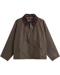 Barbour - Os Transport Wax Jacket - Lyst