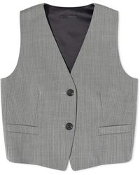 Helmut Lang - Tuxedo Vest Jacket - Lyst