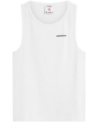 CASABLANCA - Ribbed Tank Top - Lyst