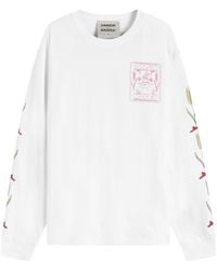 Damson Madder - Fresh Bread Long Sleeve T-Shirt - Lyst