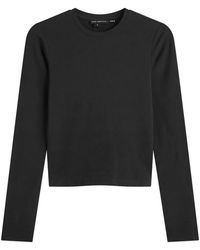 GOOD AMERICAN - Super Stretch Long Sleeve T-Shirt - Lyst