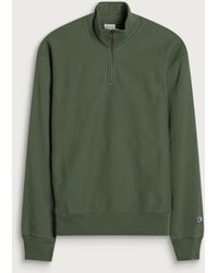 Champion - Reverse Weave Half Zip Sweatshirt - Lyst