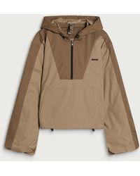 Skims - Woven Cotton Half Zip Pullover - Lyst
