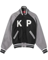 KENZO - Wool Varsity Jacket - Lyst