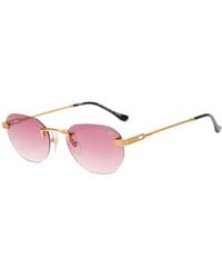 Vintage Frames Company - Detroit Player Rimless Sunglasses - Lyst
