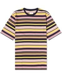 Pop Trading Co. - Striped Pocket T-Shirt - Lyst