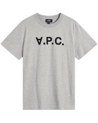 A.P.C. - Vpc Logo T-Shirt - Lyst
