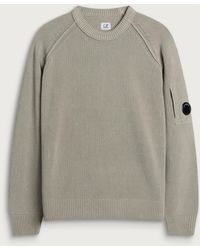 C.P. Company - Chenille Knit Lens Jumper - Lyst
