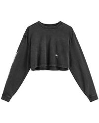 Vans - Otw Homme Girls Ls Crop Tshirt - Lyst