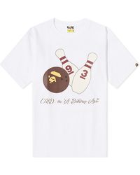 A Bathing Ape - End. X 'Bowling' T-Shirt - Lyst
