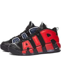 nike air more uptempo red mens