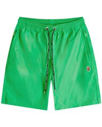 A Bathing Ape - Ape Head Nylon Beach Short - Lyst