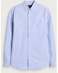 Portuguese Flannel - Brushed Button Down Oxford Shirt - Lyst