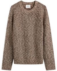 NN07 - Jacobo Boucle Ribbed Jumper - Lyst