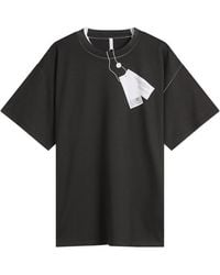 Maison Margiela - Mm6 Printed Tag T-Shirt - Lyst