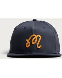 Malbon - M Script Snapback - Lyst