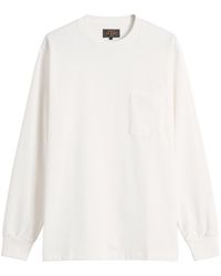 Beams Plus - Long Sleeve Pocket T-Shirt - Lyst