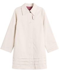 Damson Madder - Mercedes Bow Reversible Trench Coat - Lyst