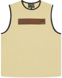 Fred Perry - X Raf Simons Printed Vest - Lyst