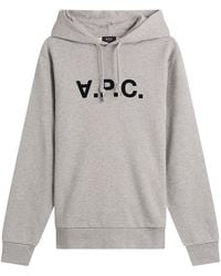 A.P.C. - Vpc Logo Hoodie - Lyst