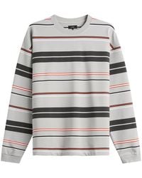Beams Plus - Multi Stripe Long Sleeve T-Shirt - Lyst