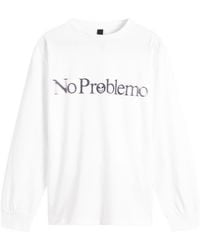 No Problemo - Smile Away Long Sleeve T-Shirt - Lyst