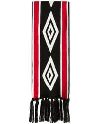 Umbro - Diamond Intarsia Knit Scarf - Lyst