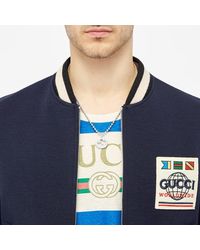 gucci mens interlocking g necklace