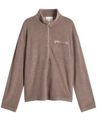 MKI Miyuki-Zoku - Towelling Quarter Zip - Lyst