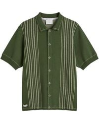 Percival - Accolades Knitted Shirt - Lyst