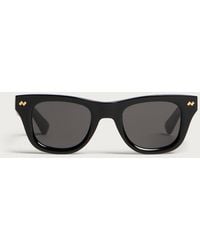 Bottega Veneta - Bottega Veneta Bv1486S Bold Ribbon Stud Sunglasses - Lyst