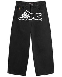 ICECREAM - Running Dog Triple Scoop Wide Denim Jeans - Lyst