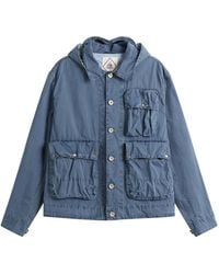 C.P. Company - 50 Fili Bleached Multi Pocket Jacket - Lyst