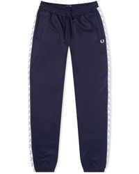 Fred Perry - Taped Track Pant Carbon - Lyst