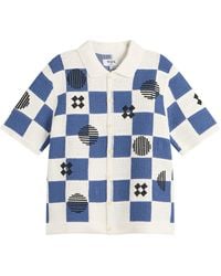 Wax London - Porto Square Crochet Shirt - Lyst