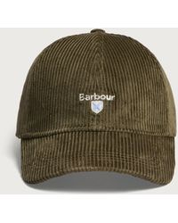 Barbour - Preston Cord Cap - Lyst