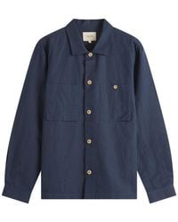 Folk - Anniversary Patch Overshirt - Lyst