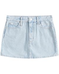 Calvin Klein - Micro Mini Skirt - Lyst